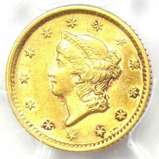 1854 Liberty Gold Dollar G$1 Coin - Certified Pcgs Xf Details (ef) - Rare Coin
