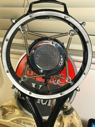 RARE 1920 ' s WESTERN ELECTRIC/ASTATIC remodded ring spring microphone - 2