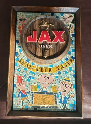 Vintage Antique Rare Jax Beer 1950 