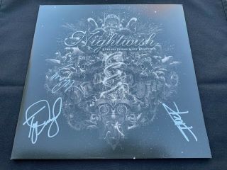 Nightwish Signed Autographed Lp Vinyl Floor Jansen Troy Donockley Emppu Rare
