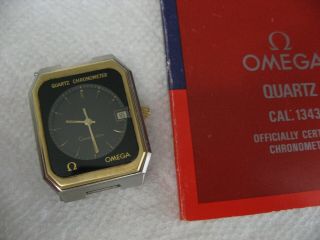 Rare Vintage Omega Constellation Marine Quartz Cal 1343 (head Only & Papers)