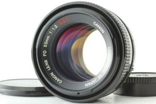 【opt Rare " O " 】 Canon Fd 55mm F1.  2 S.  S.  C Ssc Standard Mf Lens From Japan