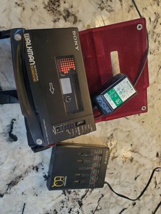 Sony Walkman Professional Wm - D6c Cassette Player/recorder With Rare Seq - 50 Parts