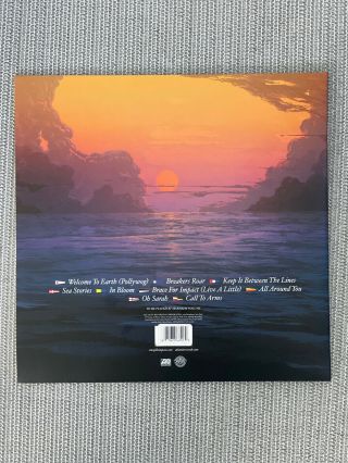 Sturgil Simpson A Sailors Guide To The Earth RARE BLUE Vinyl,  Slip Mat,  Poster 2