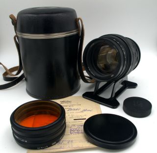 Rare Black Lens Helios - 40 - 2 1,  5/85mm M42 831390