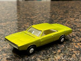 Special Ultra Rare 1968 Dodge Charger Mego Pups Jet Wheels Rare Color Extra