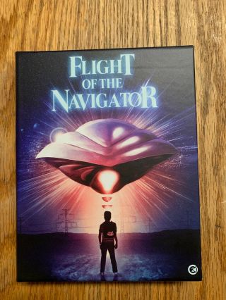Flight Of The Navigator Second Sight Blu - Ray Box Set Rare & Out Of Print Oop