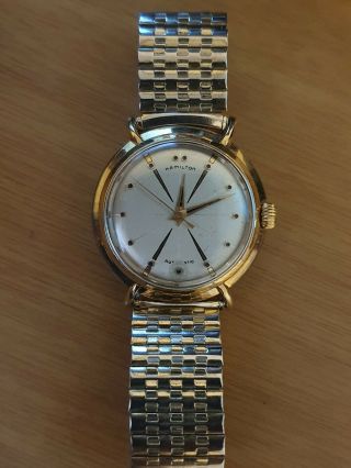 Vintage Hamilton Automatic K - 454 Sputnik Watch Rare