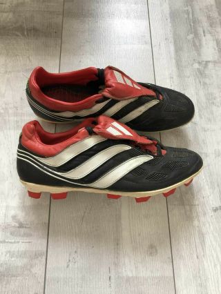 Adidas Predator Precision Sg Football Cleats Boots Equipment Us10 Uk 9 1/2 Rare