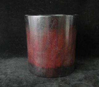 Very Rare Large Old Chinese Hand Carving Rosewood Brush Pot