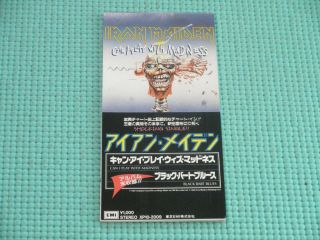 Iron Maiden 3 " Cd Single Can I Play With Madness 1988 Japan Xp10 - 2009 Rare