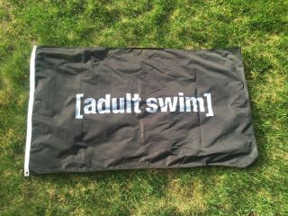 Rare Adult Swim Logo Flag Banner