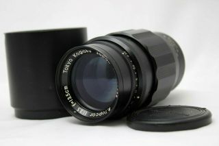 Rare Tokyo Kogaku Japan R.  Topcor 135mm 1:3.  5 Lens M012e