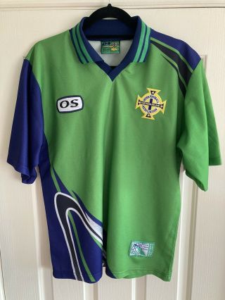 Rare Classic Northern Ireland Football Shirt Jersey