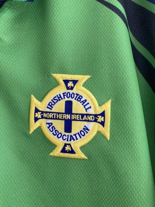 RARE Classic Northern Ireland Football Shirt Jersey 3