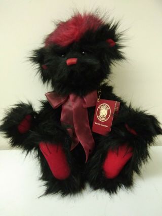 Charlie Bears Red Liquorice By Heather Lyell Retired With Tag Cb150011o Rare