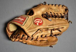 Rare Rawlings Gold Label Glove Heart Of The Hide Pro 12 - Tc Trapeze Usa Baseball