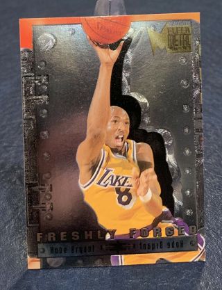 Kobe Bryant 1996 - 97 Fleer Metal Freshly Forged Rare Rc Rookie Lakers