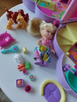 Rare Lucy Lockets Lucy ' s Pets Corner boxed complete Polly Pocket 6