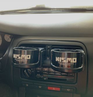 Nismo Cup Holder Rare Vent V1 Logo Nissan Silvia Skyline Z32 Gtr R32 S13 S14 S15