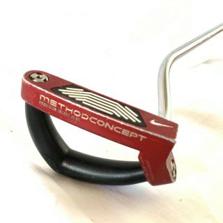 Rare Nike Method Concept Medium Length Putter Right Handed With Headcover