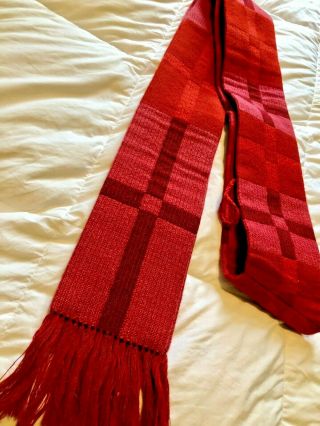Rare Vintage Catholic Priests Red Stole By The Holy Rood Guild