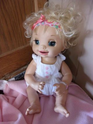 Rare Baby Alive Doll 2007 " Learn To Potty " Hasbro - Anatomically Correct