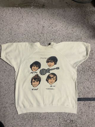 The Monkees Sweatshirts Vintage 1967 Very Rare