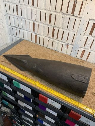 Large Cast Harpoon Head Whaling Victorian Norwegian Rare