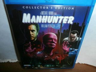 Manhunter Blu - Ray / Cd Soundtrack Scream Factory / Intrada Oop Rare Htf