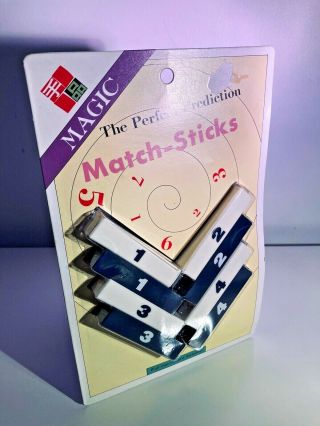 Match Sticks T - 126 By Tenyo Magic Rare Japanese Magic Trick Conjuring Props
