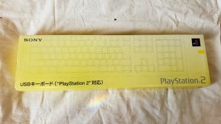 Official Sony Playstation 2 Keyboard Rare