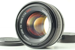 Rare " O " [near Mint] Canon Fd 55mm F/1.  2 S.  S.  C.  Ssc Fd Mount Mf Lens From Japan