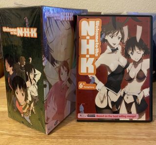 Welcome To The Nhk - Complete Dvd Set With Le Art Box And Vol.  6.  - Very Rare
