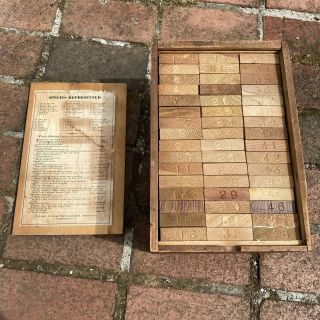 Rare Commercial Woods Of The United States - Complete Set Of 48 Specimens W/ Box