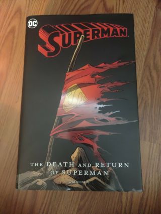 The Death And Return Of Superman Omnibus Rare Oop