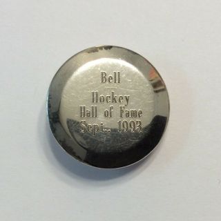 Rare 1993 Tiffany & Co Sterling Silver Golf Ball Marker Hockey Hall Of Fame
