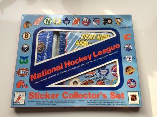 1983 - 84 Funmate Nhl Sticker Collectors Set See Pictures,  Rare.