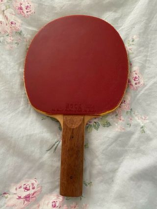 Rare Vintage Hock Rubber Paddle Table Tennis Ping Pong Inverted