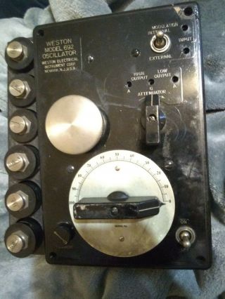 Weston Model 692 Modulated Oscillator Rare