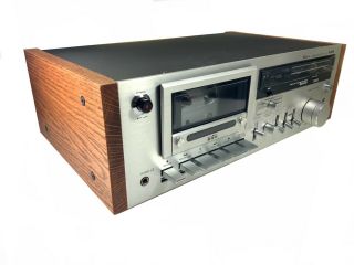 Very Rare Vintage Aiwa L40 Metal/stereo Cassette Deck Led 