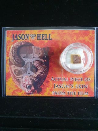 Extremely Rare Friday The 13th Jason Goes To Hell Screen Ski Prop