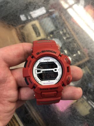 Casio G - 9000mx - 4 Red Rare G - Shock Men 