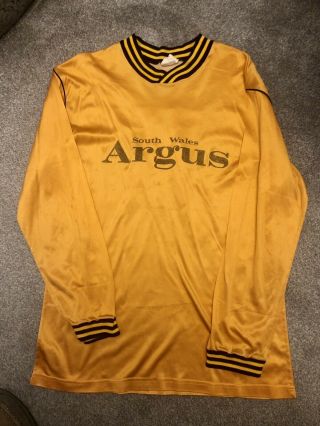 Newport County 1986/87 Match Worn Shirt - 5 Rare