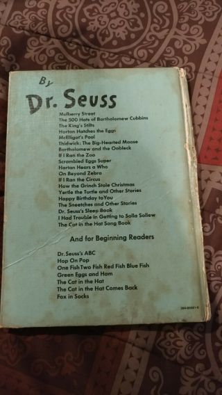 1950 Dr Seuss If Ran The Zoo I Book First edition print Rare hardcover 3