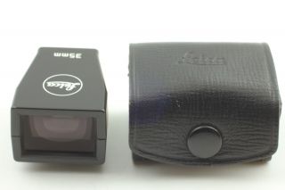 [rare In Case] Leica 35mm Viewfinder 12021 Late Model Plastic From Japan