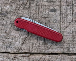Victorinox Red Safari Trooper Swiss Army Knife Rare