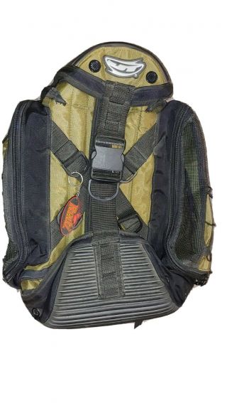 Jt Paintball Black/green Gear Bag/backpack Rare