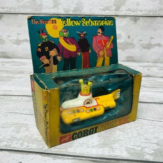 Corgi Toys Vintage The Beatles Yellow Submarine 803 Rare