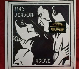Rare Mad Season Above Dbl Lp 1995 Vinyl Etched M/nm C2 67057 Columbia